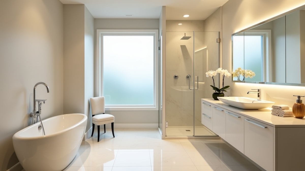 Bathroom renovation example